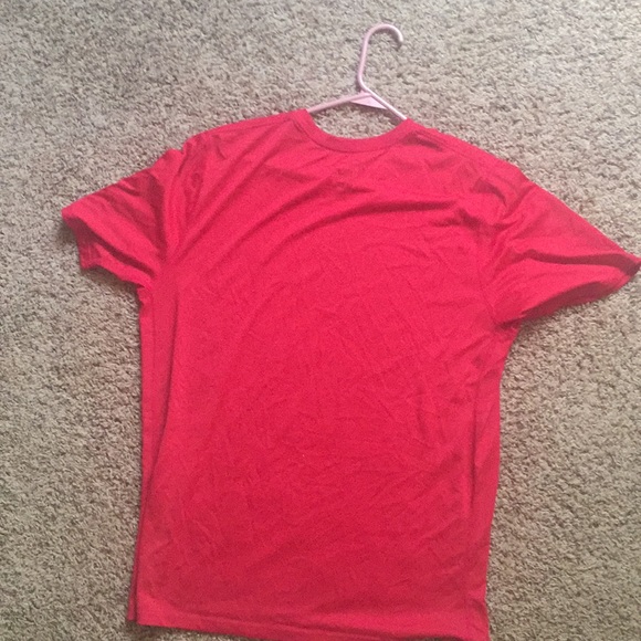 Red Nike dri fit T-shirt - Picture 2 of 2